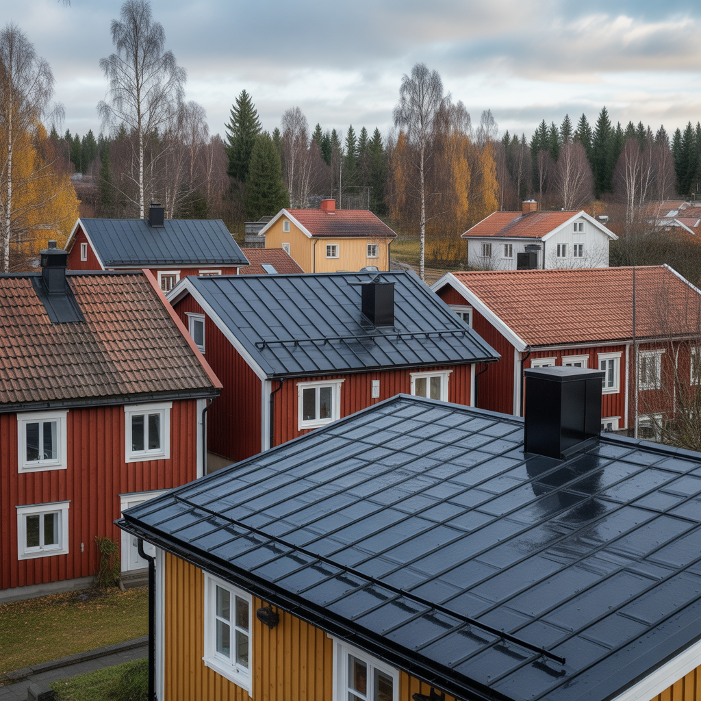 11.Vilka takmaterial passar bast for svenska vaderforhallanden