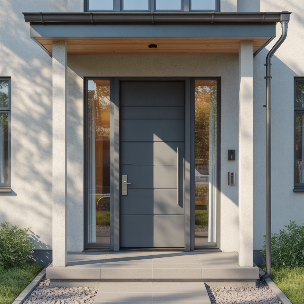 8.Guide till att installera en modern och saker ytterdorr