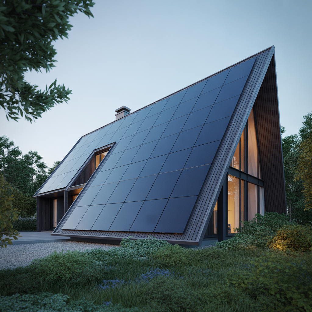 9.Fordelarna med att installera solceller pa en lutande fasad
