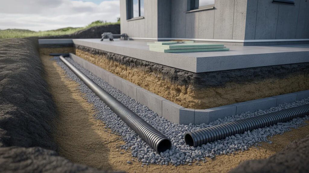 Renovera Källare Dränera Husgrund