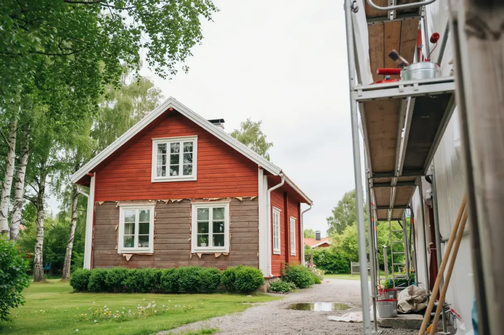 juni r b sta tiden att m la om huset s planerar du fasadm lningen f r ett h llbart resultat